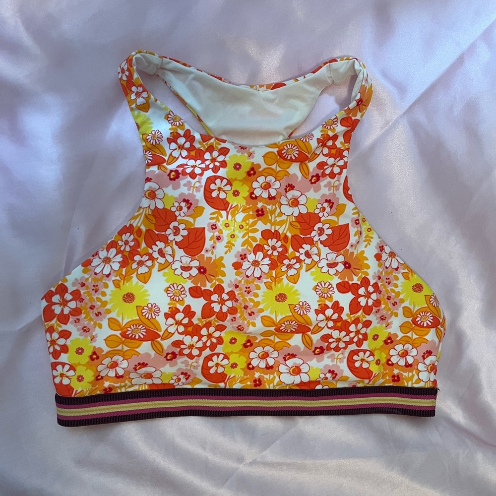 Aerie Floral Crop Bikini